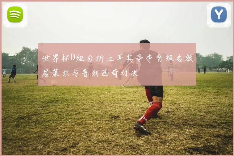 世界杯D组分析土耳其争夺晋级名额居莱尔与普利西奇对决